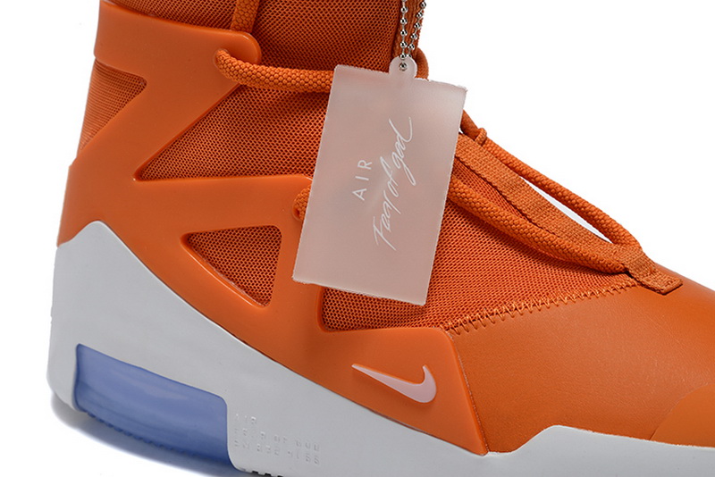 Nike Air Fear of God 1 Orange/White 