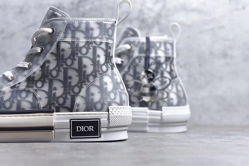 Authentic Dior Oblique High Top Sneakers