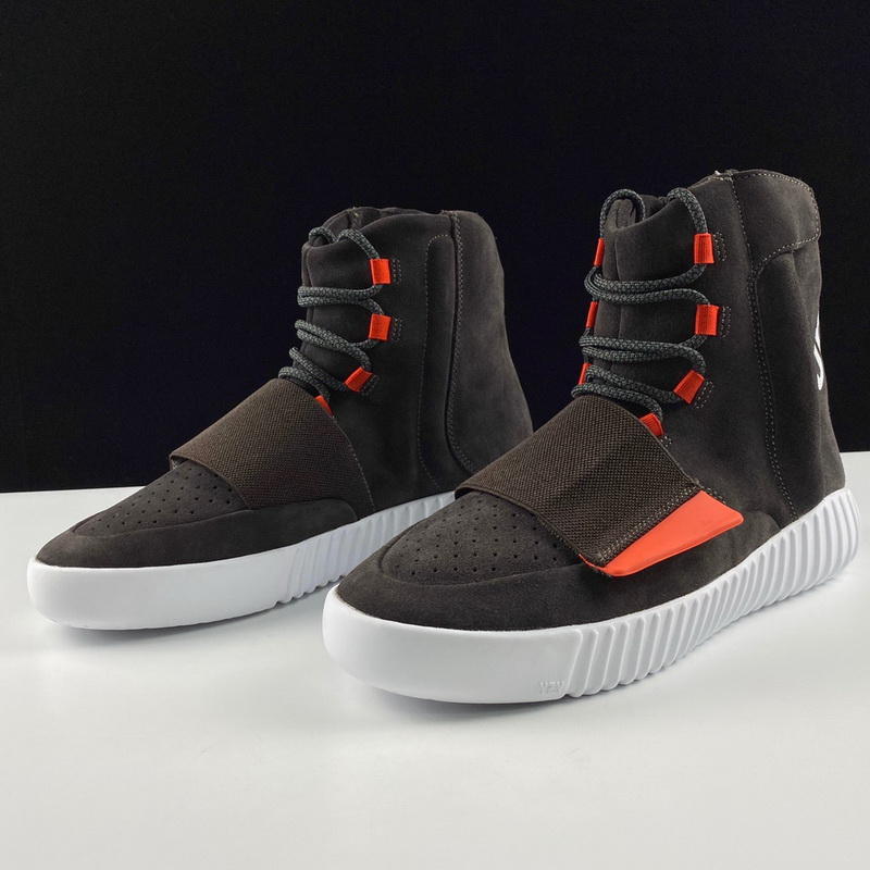 Supreme x adidas Yeezy 750 Boost Brown/Red