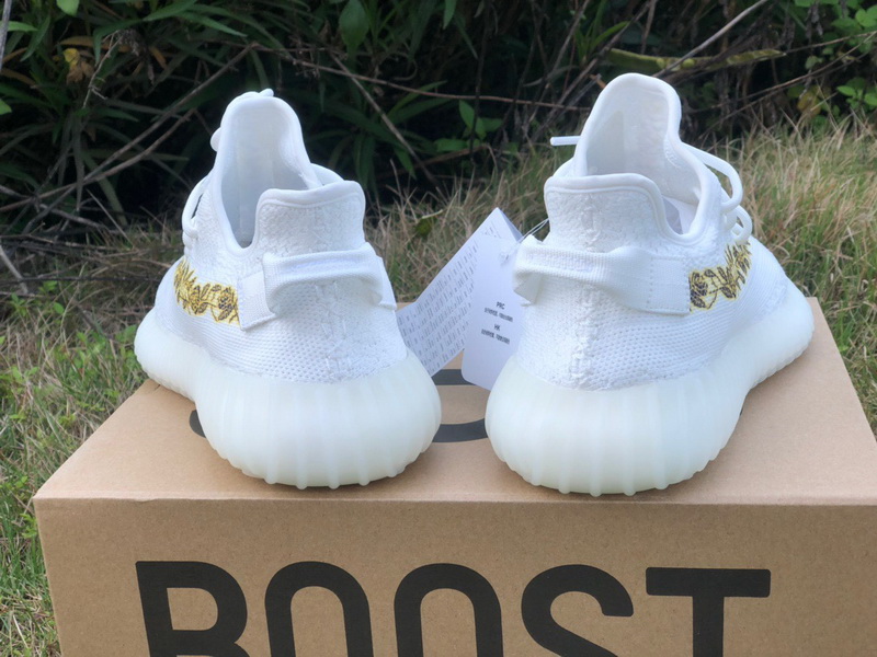 Authentic Yeezy Boost 350 V2 Cream White with rose