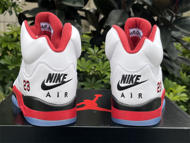 Authentic Air Jordan 5 ＂Fire Red＂