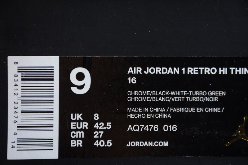 Authentic Air Jordan 1 High “Pass The Torch”