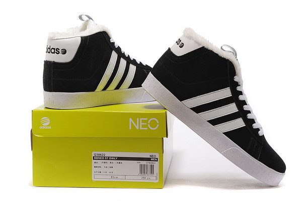 Adidas NEO High-Top  Women Shoes Lined with Fur -014