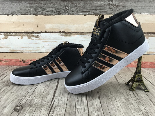 Adidas NEO High-Top  Women Shoes Lined with Fur -003