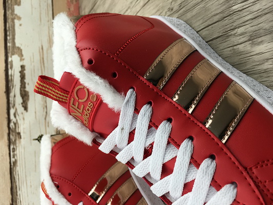 Adidas NEO High-Top  Women Shoes Lined with Fur -002