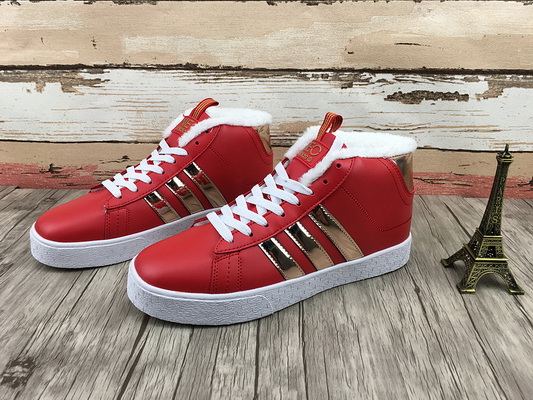 Adidas NEO High-Top  Women Shoes Lined with Fur -002