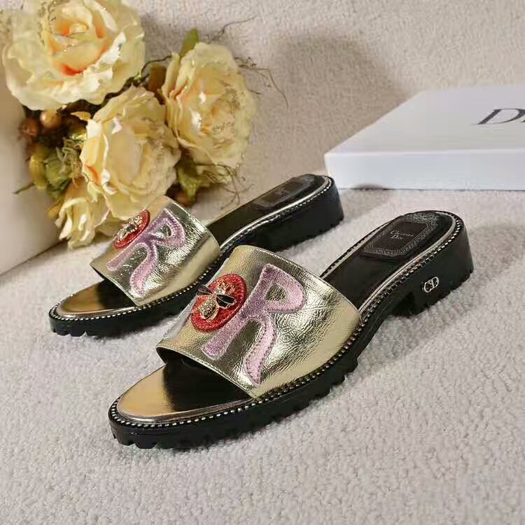 Dior women slippers AAA-004(35-40)
