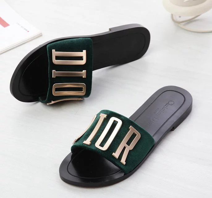 Dior women slippers AAA-013(35-42)