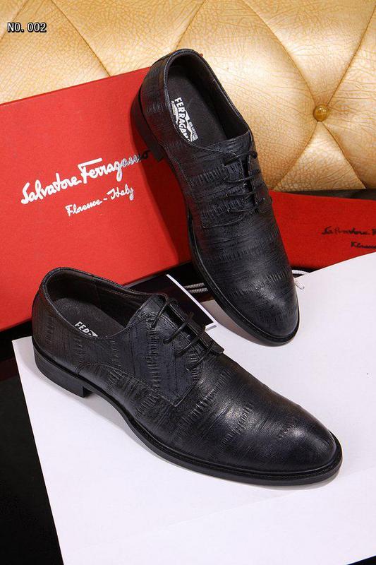 Ferragamo Men shoes 1:1 quality-006