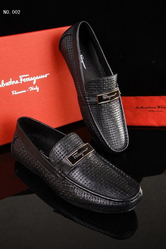 Ferragamo Men shoes 1:1 quality-007