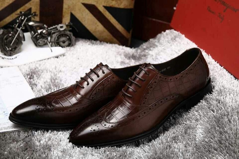Ferragamo Men shoes 1:1 quality-044