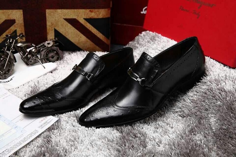 Ferragamo Men shoes 1:1 quality-045