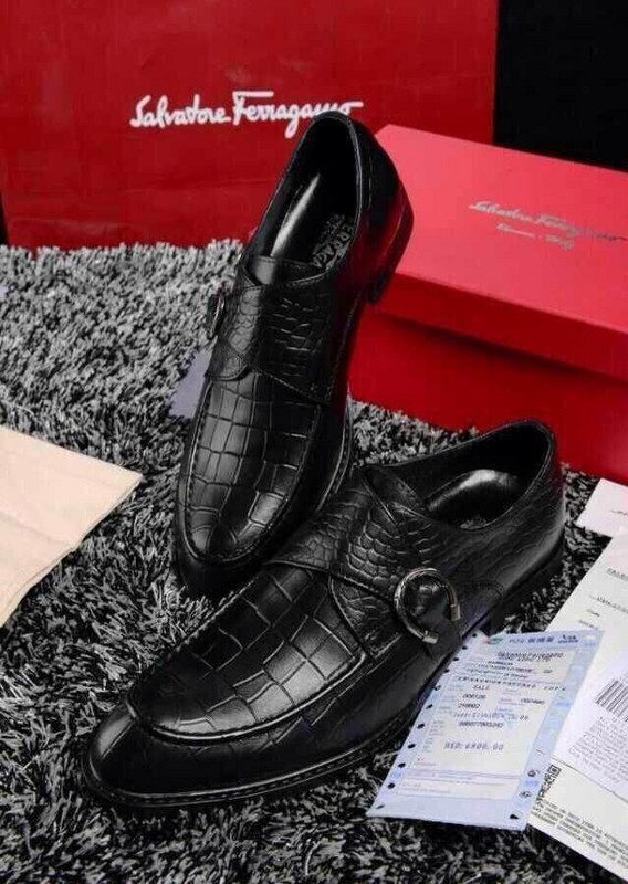 Ferragamo Men shoes 1:1 quality-047