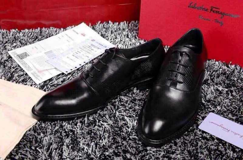 Ferragamo Men shoes 1:1 quality-049
