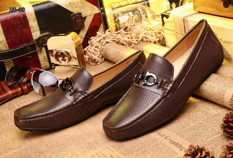 Ferragamo Men shoes 1:1 quality-059