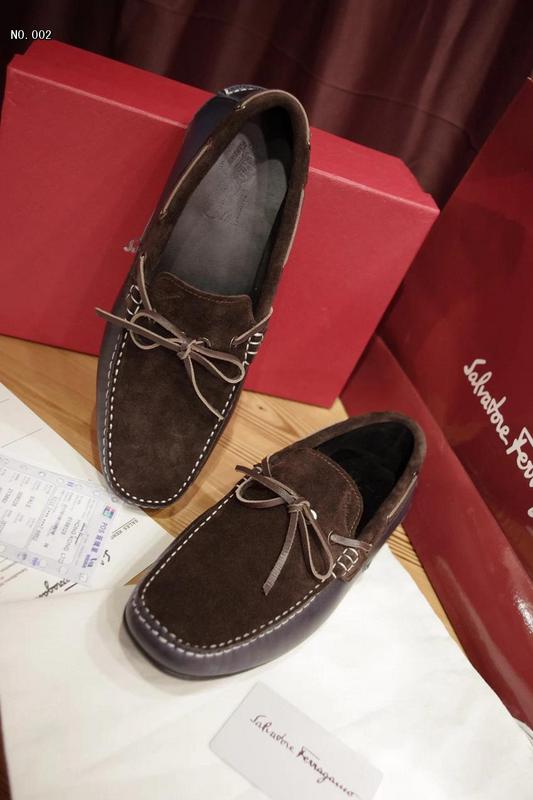 Ferragamo Men shoes 1:1 quality-076