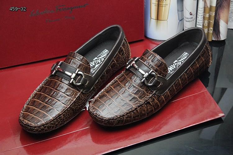 Ferragamo Men shoes 1:1 quality-095