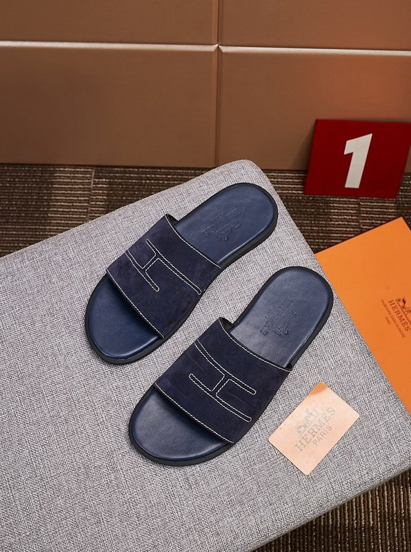 Hermes men slippers AAA-089(38-44)
