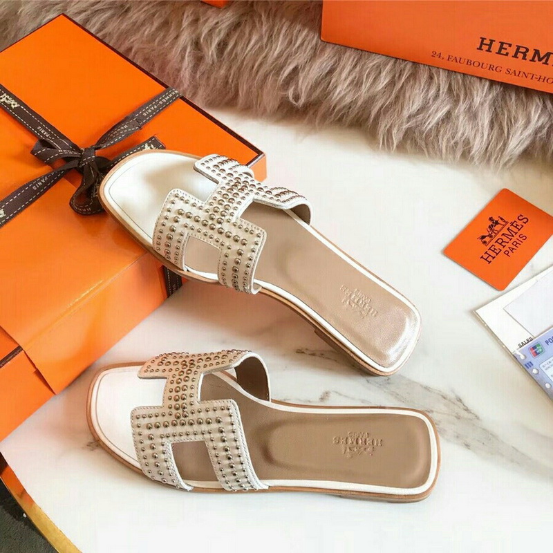 Hermes women slippers AAA-165(35-39)