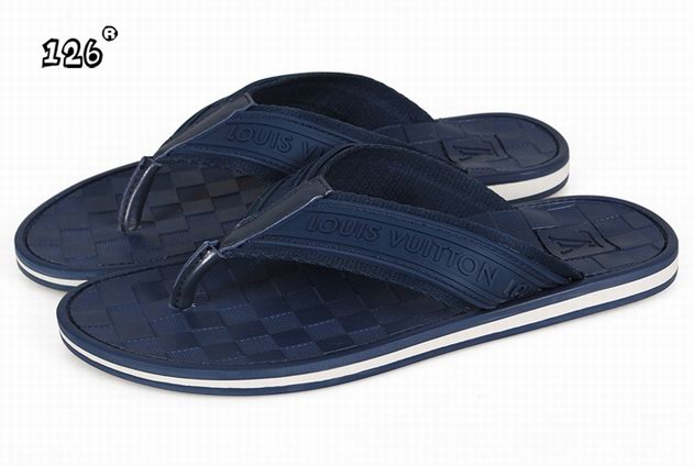 LV men slippers AAA-021
