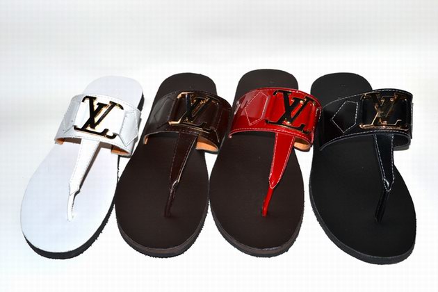 LV men slippers AAA-033