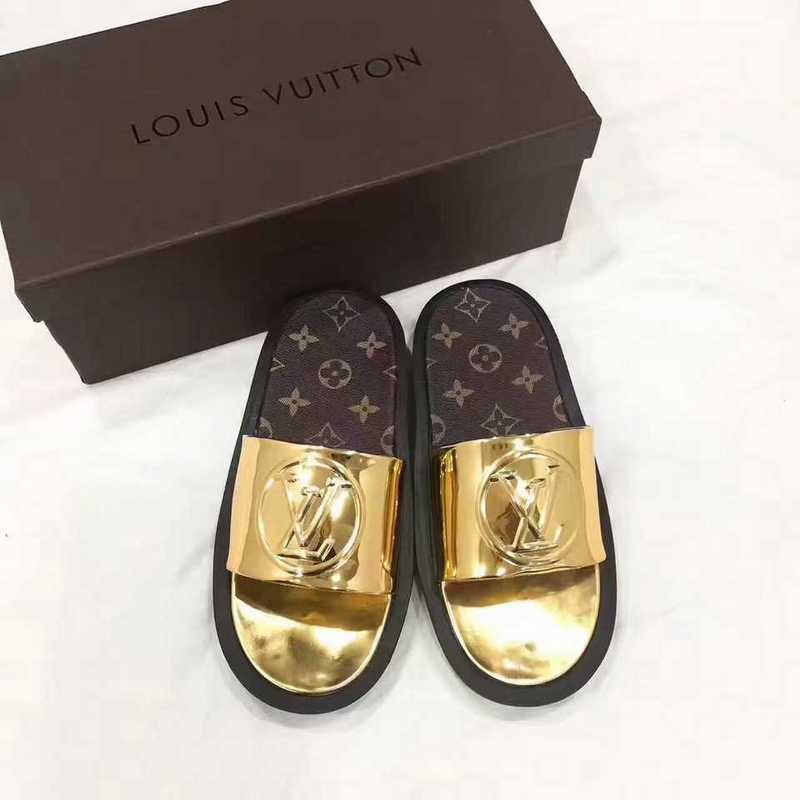 LV women slippers AAA-014