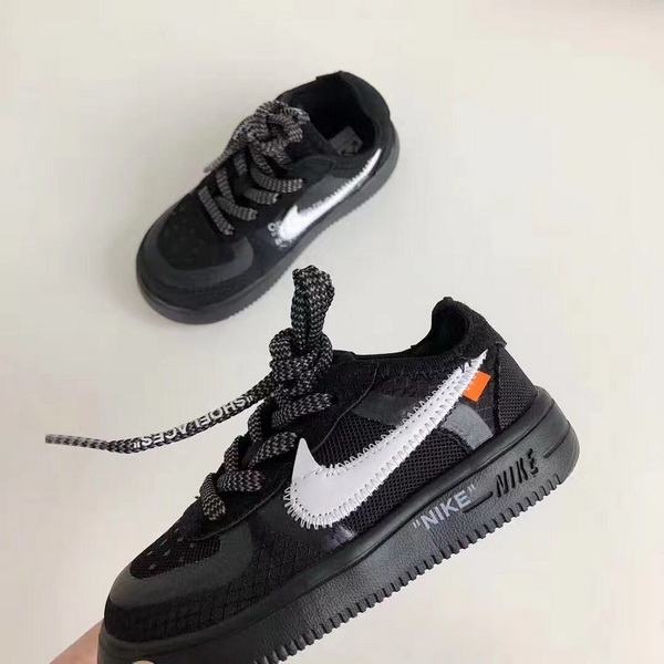 Off White x Air Force Kids Shoes-002