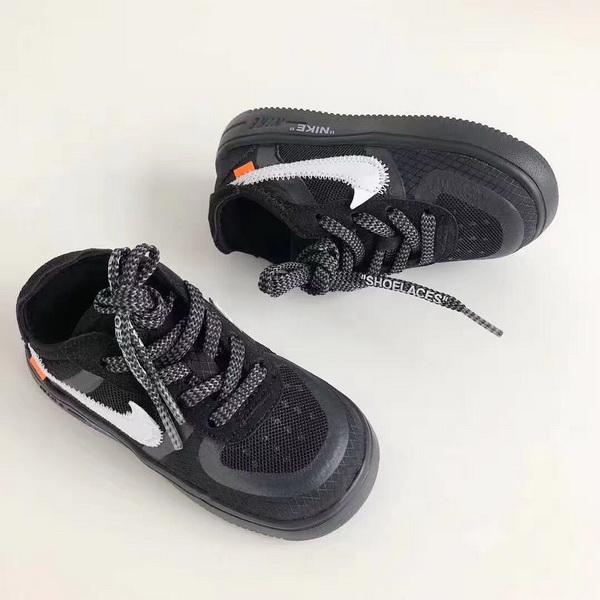 Off White x Air Force Kids Shoes-002