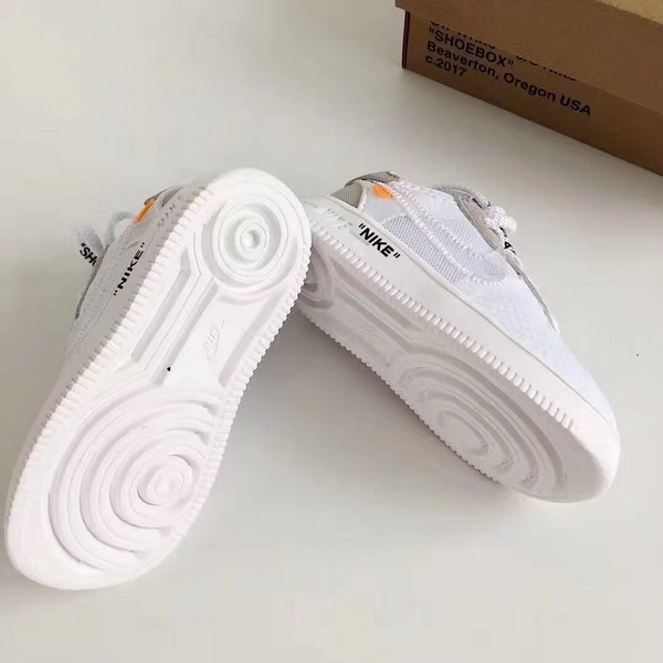 Off White x Air Force Kids Shoes-003