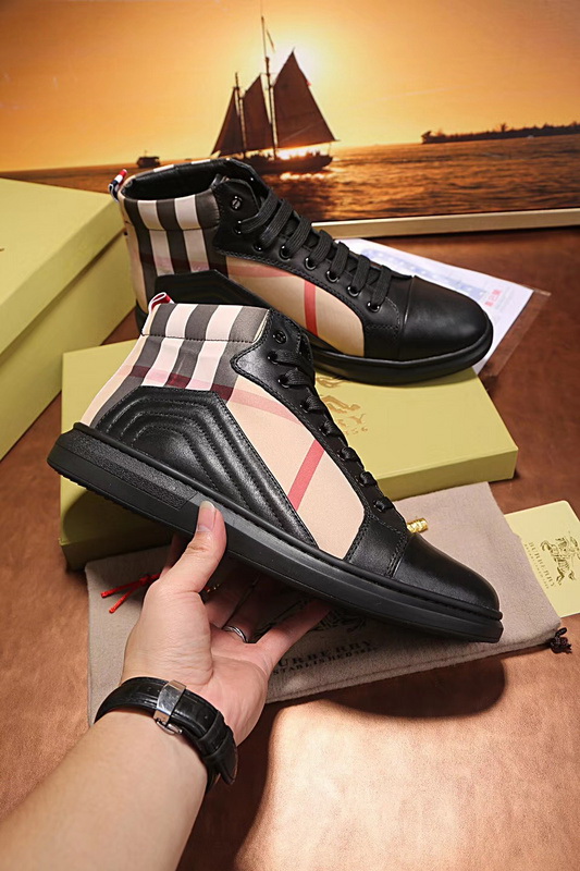 Burberry men shoes 1:1 quality-046
