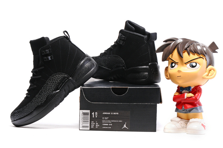 Jordan 12 kids shoes-015