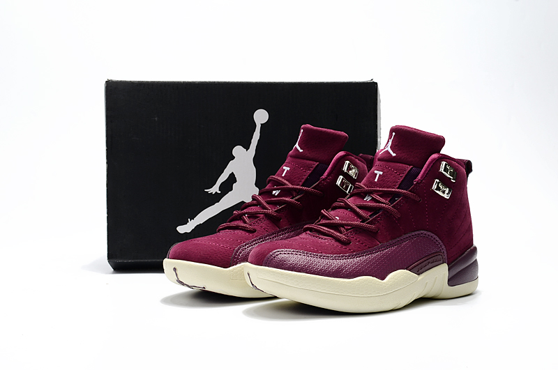 Jordan 12 kids shoes-022