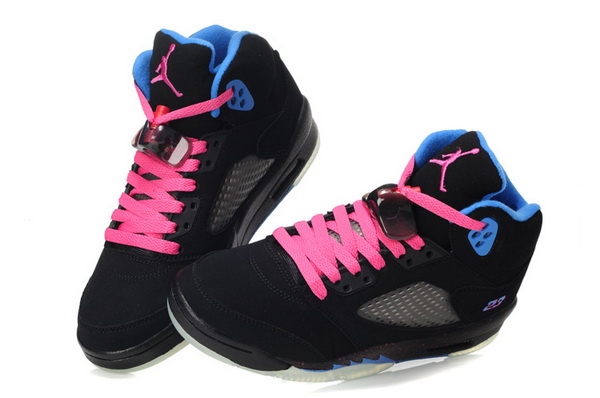 Jordan 5 suede women shoes-006