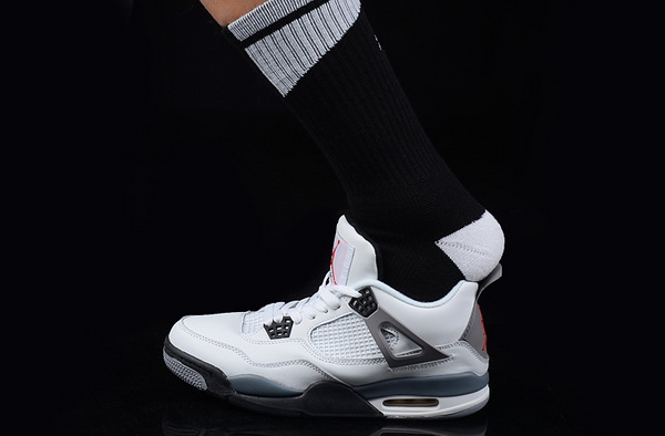 New Jordan 4 shoes AAA(with sock)-009