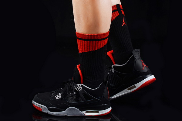 New Jordan 4 shoes AAA(with sock)-011