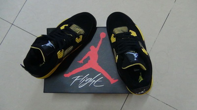 Perfect New Jordan 4 shoes AAA Quality-006