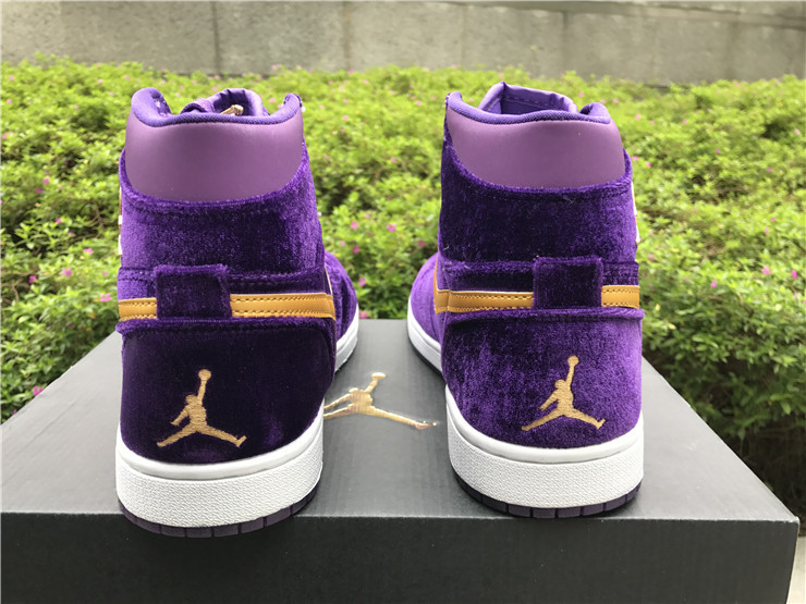 Super Max Perfect Jordan 1 Purple velvet