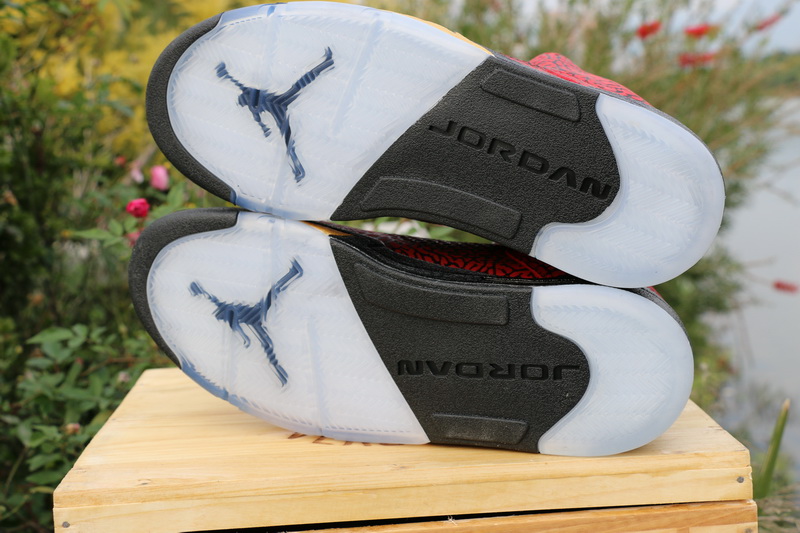 The Lap of luxury Air Jordan 3lab5 V Custom(Wooden Box)