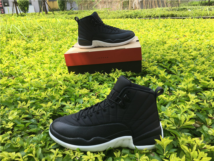 Super Max Perfect Air Jordan 12 “Black Nylon”