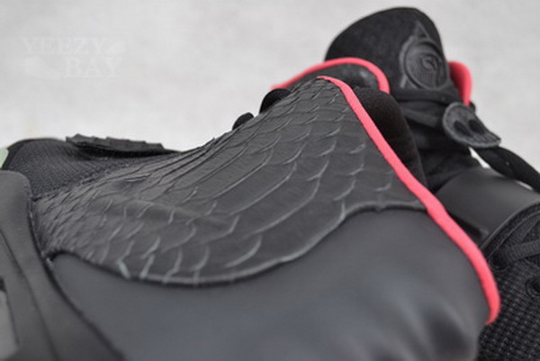 Nike Air Yeezy 2 II NRG Black/Solar-red men shoes (1：1 Quality)