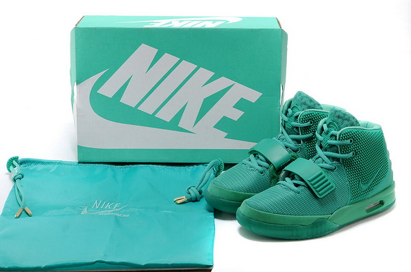 Perfect Nike Air Yeezy 2 “Green Lantern”women