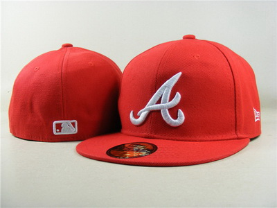 Atlanta Braves Fitted Hats-010