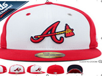Atlanta Braves Fitted Hats-015