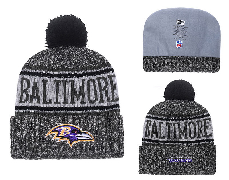 Baltimore Ravens Beanies-014