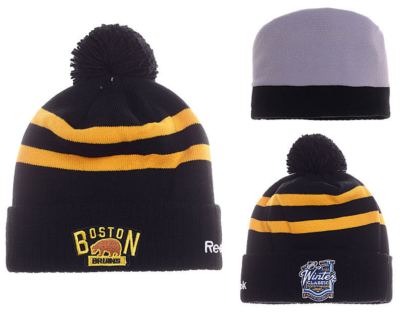 Boston Bruins Beanies-004