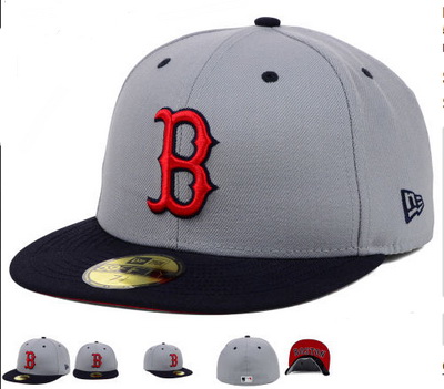 Boston Red Sox Fitted Hats-014