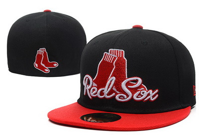 Boston Red Sox Fitted Hats-016