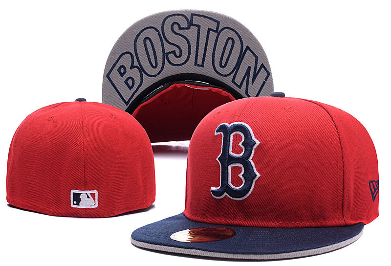 Boston Red Sox Fitted Hats-030