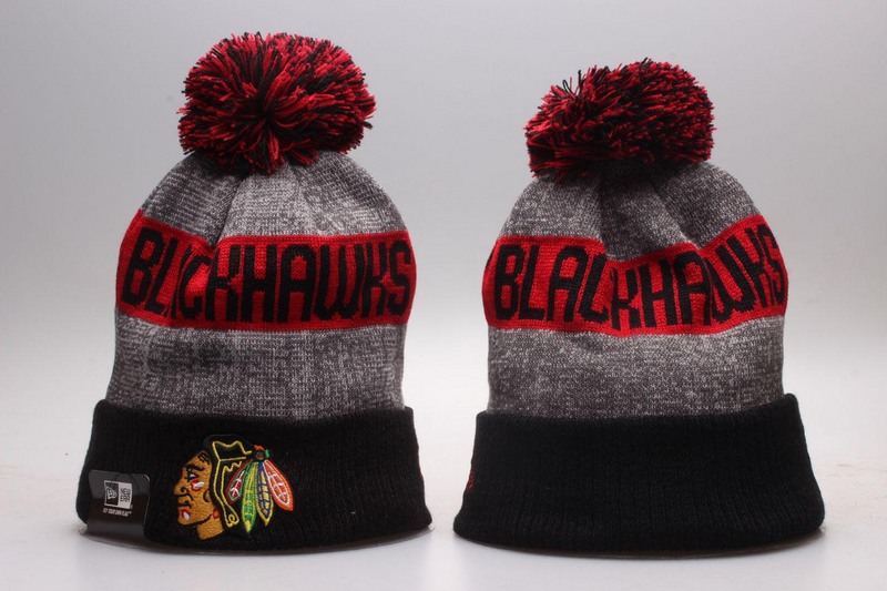Chicago Blackhawks Beanies-008