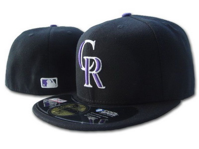 Colorado Rockies Fitted Hats-002